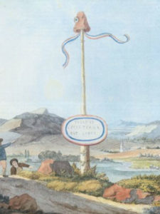 Historic paintings of Liberty Poles around the world